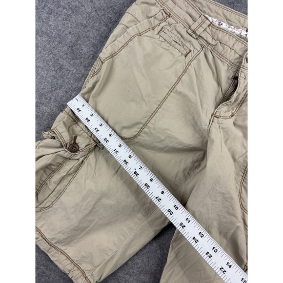 Polo Jeans RL Women's 8 Shorts Low Rise Cargo Military Baggy Utility Y2K VTG Y2K - Picture 3 of 9